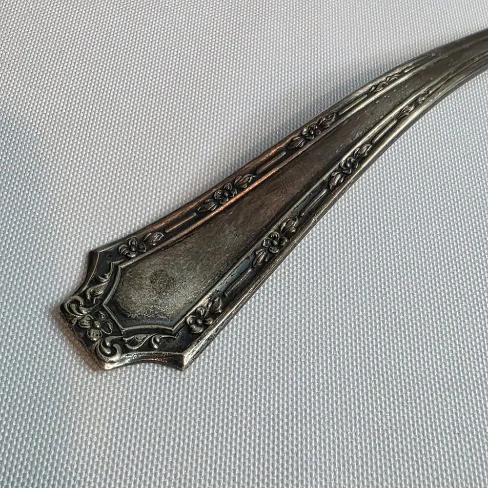 Fairfield Ladle Silver Plate Vintage Antique Serveware 7 Inch